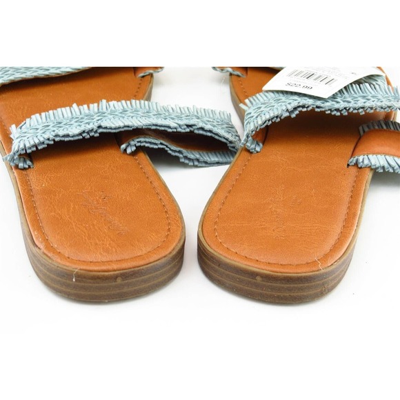 Universal Thread Sz 8.5‎ M Blue Slide Synthetic Women Sandals 17730 - Picture 5 of 7